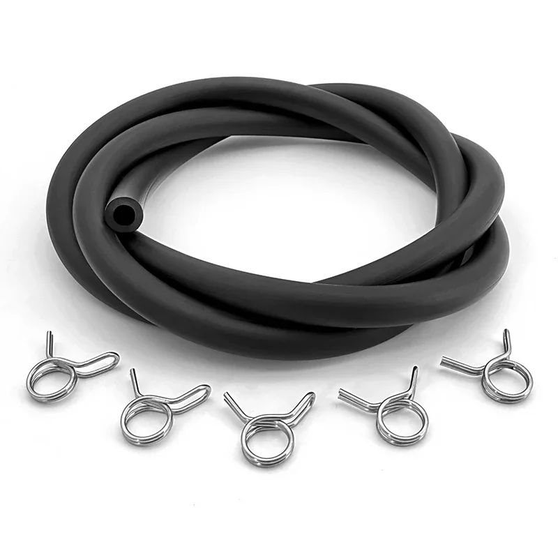 

Резиновый топливный шланг NBR черного цвета 5x8 мм, маслостойкий, герметичный, для мотоциклов, квадроциклов, питбайков, дизельного топлива