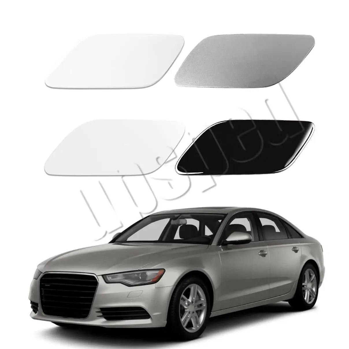 

Front Bumper Headlight Washer Cover Cap For Audi A6 C7 2012-2017 4G0955275 New