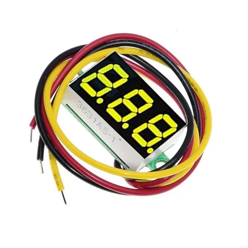 G92C Voltmetro digitale versatile da 0,36 pollici con configurazioni a tre fili stabili adatte agli ingegneri appassionati