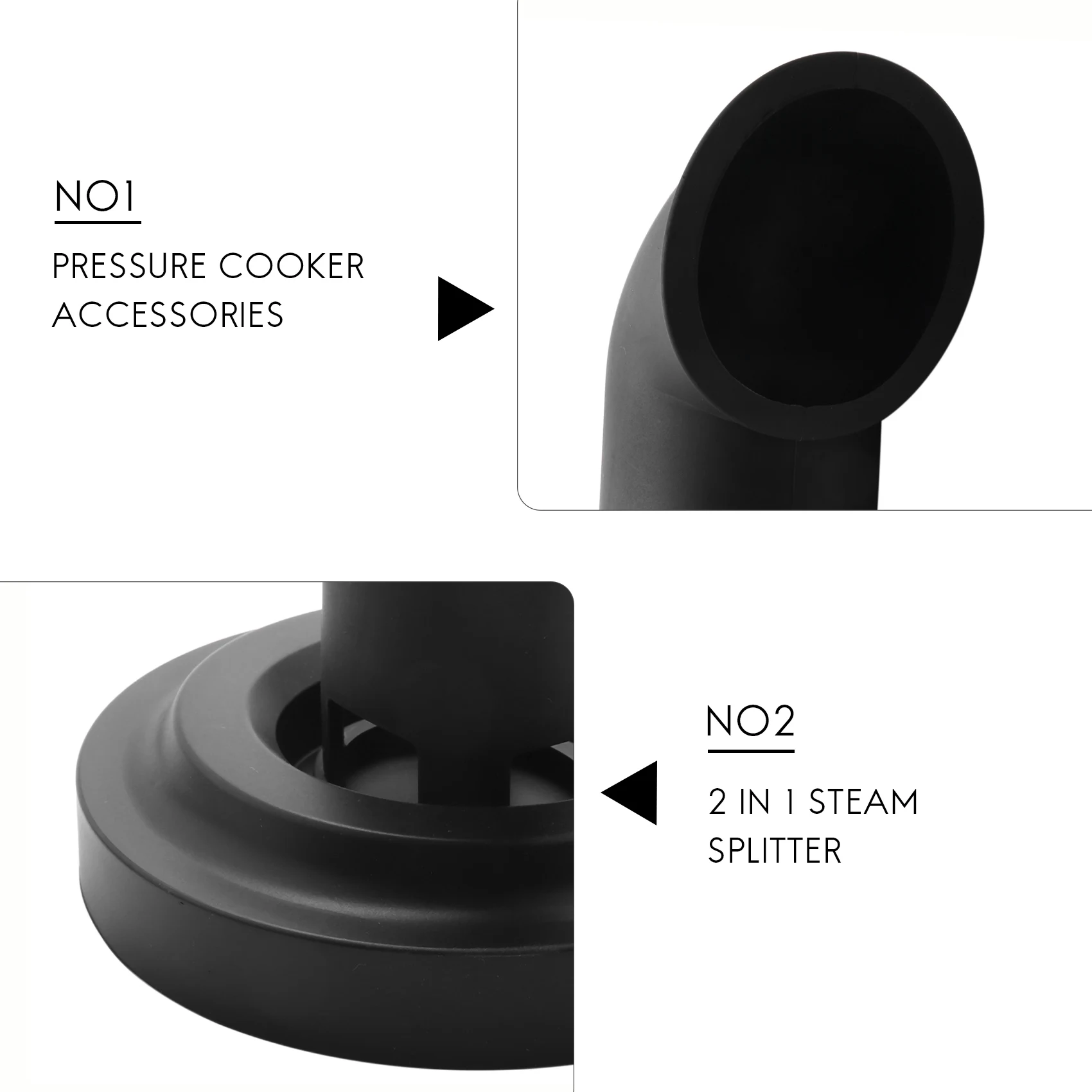 [Year Specials] Stand Silicone Lid Holder Accessories And Steam Release Diverter, Accessory Compatible For Ninja Foodi Pressure