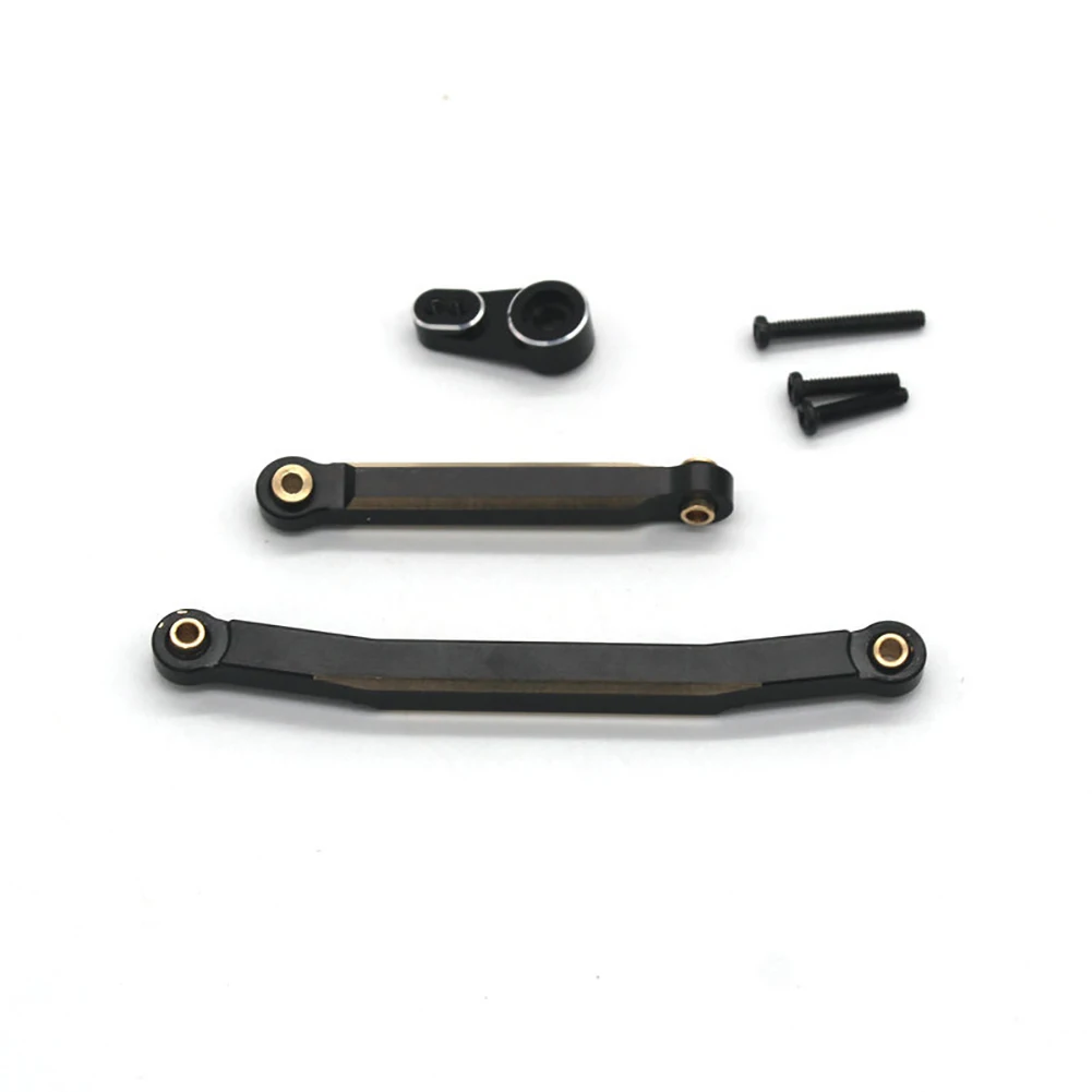 RC fit for FMS FCX24 Little Strange Powder Drunken K5 Fox Monkey FCX18 New LC80 Copper Counterweight Steering Rod