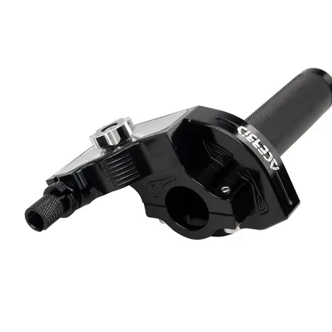 22mm 7/8'' Universal Motorcykel CNC Aluminium Gashandtag Vridgrepp Handtag För Terrängfordon Dirt Bike ATV Pit 50cc 125cc 150cc 250cc 12 best sales kors 250cc - №7