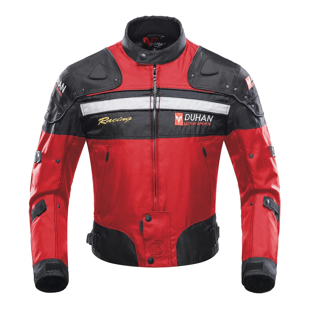 DUHAN Motorjas Man Motocross Racing Broek Body Armor Moto Bescherming Kledingset met uitneembare voering - afbeelding 1