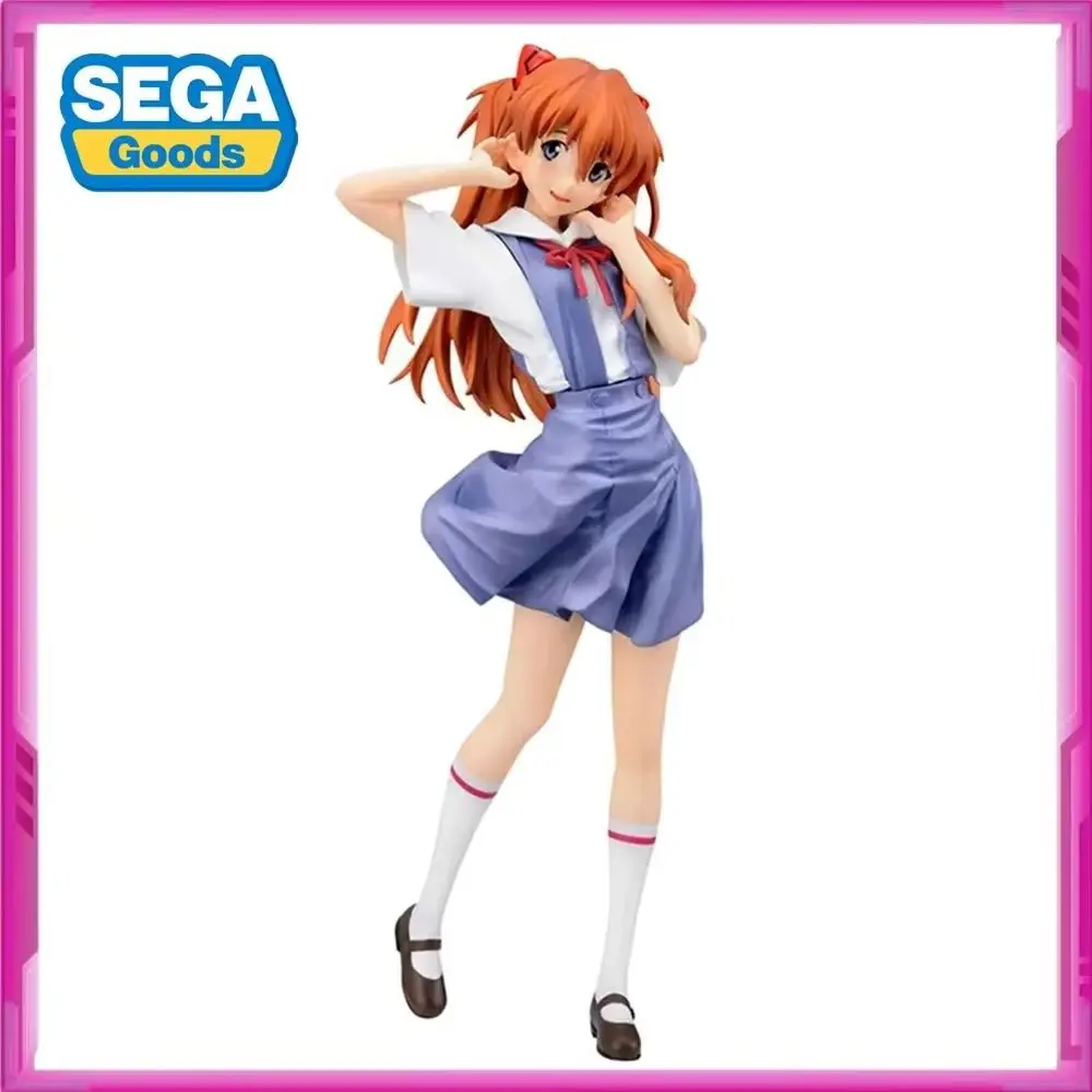 

В наличии оригинальные SEGA WVAAsuka Langley Soryu EVA ПВХ аниме экшн-коллекции модель игрушечные фигурки