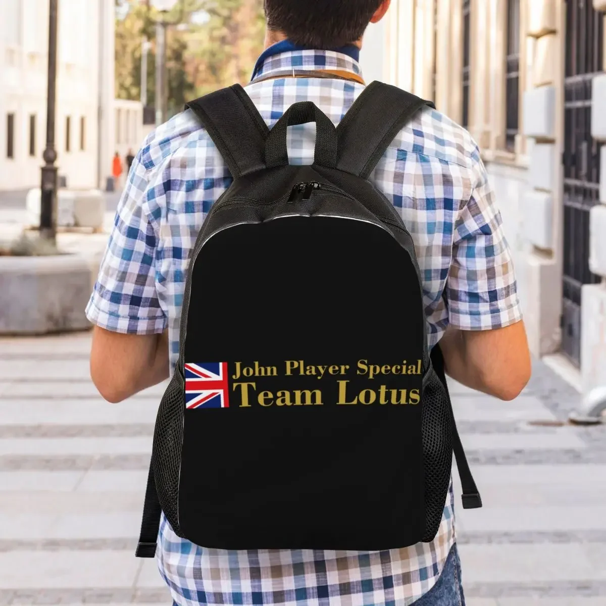 Customized JPS John Player Special Travel Backpack Men Women School Laptop Bookbag College Student Daypack Bags