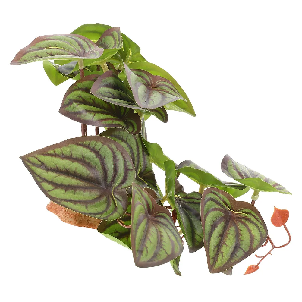 

Realistic Artificial Decorations for Habitat Snake Lizard Aquarium Accessories Lifelike Fake Landscape Reptile Tank Plant Fish
