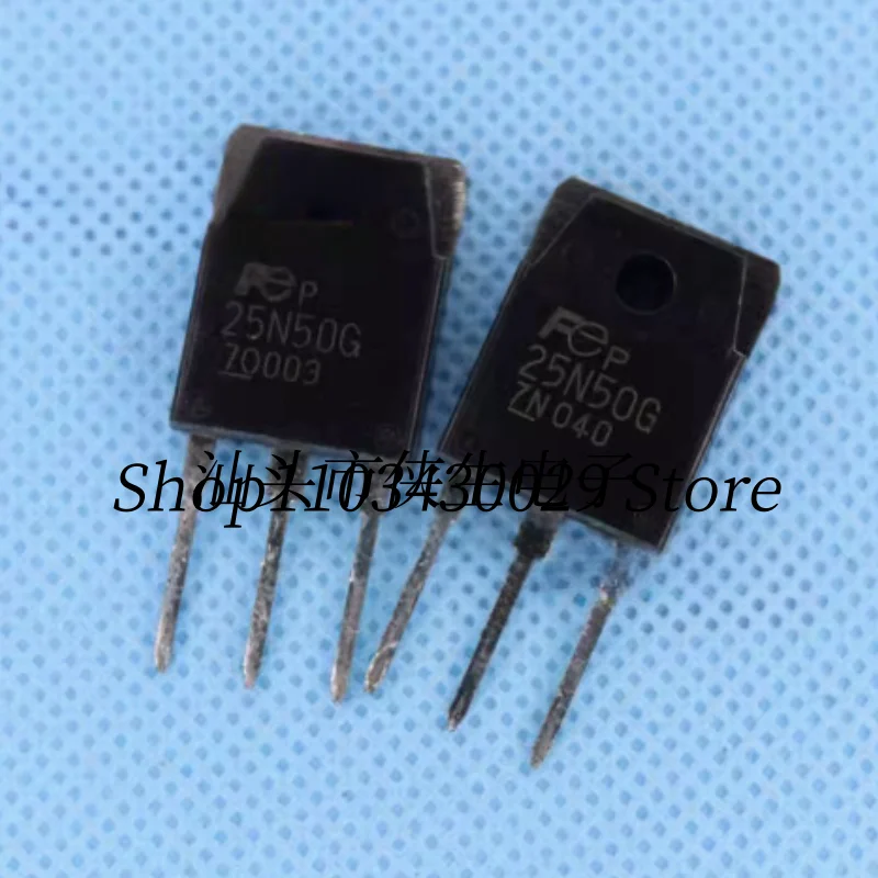 Transistor original do MOSFET do poder, FMH25N50G, 25N50G, TO-3P, 500V, 10 PCes, novos