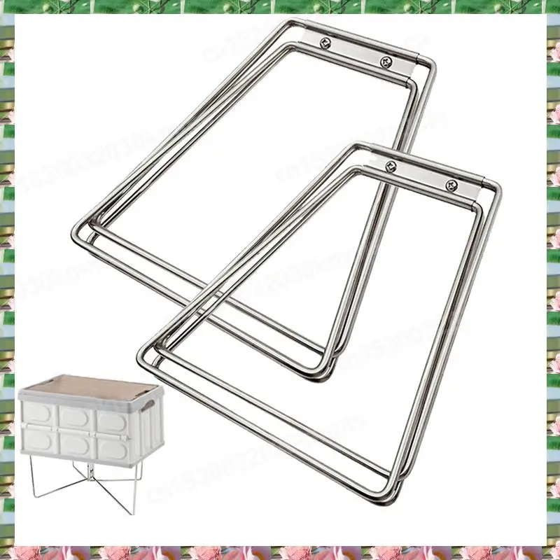 

Sports Camping Foldable Metal Stand Stainless Steel Aluminum Alloy Box Stand Outdoor Storage Boxes Shelves For Outdoor Picnic,Ca