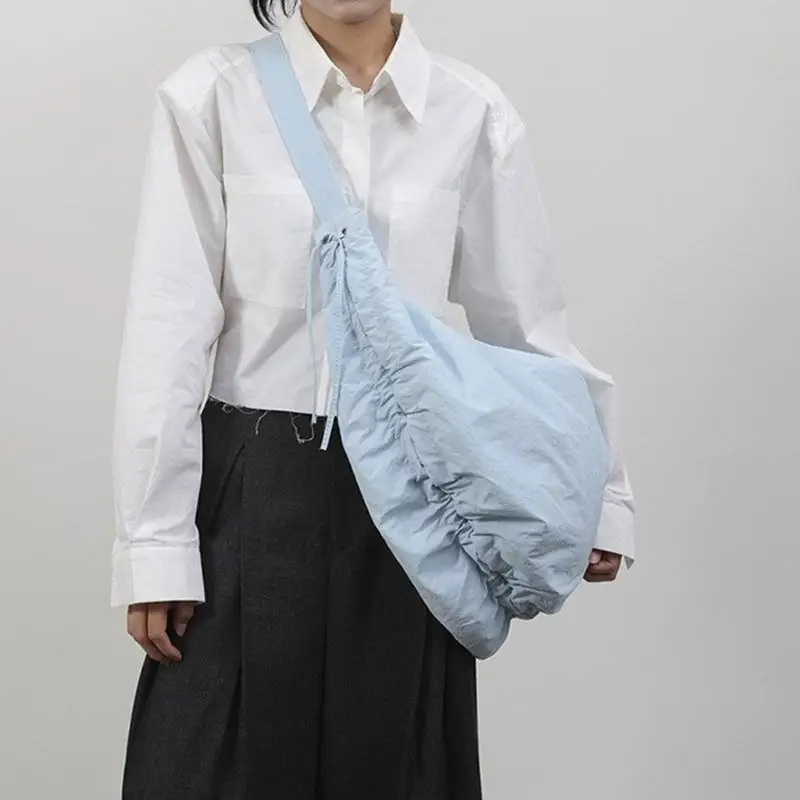 

Korean Styles Crossbody Bag for Women Large Capacity Shoulder Bag Casual Bag Dumplings Bag Commuting Bag 547A