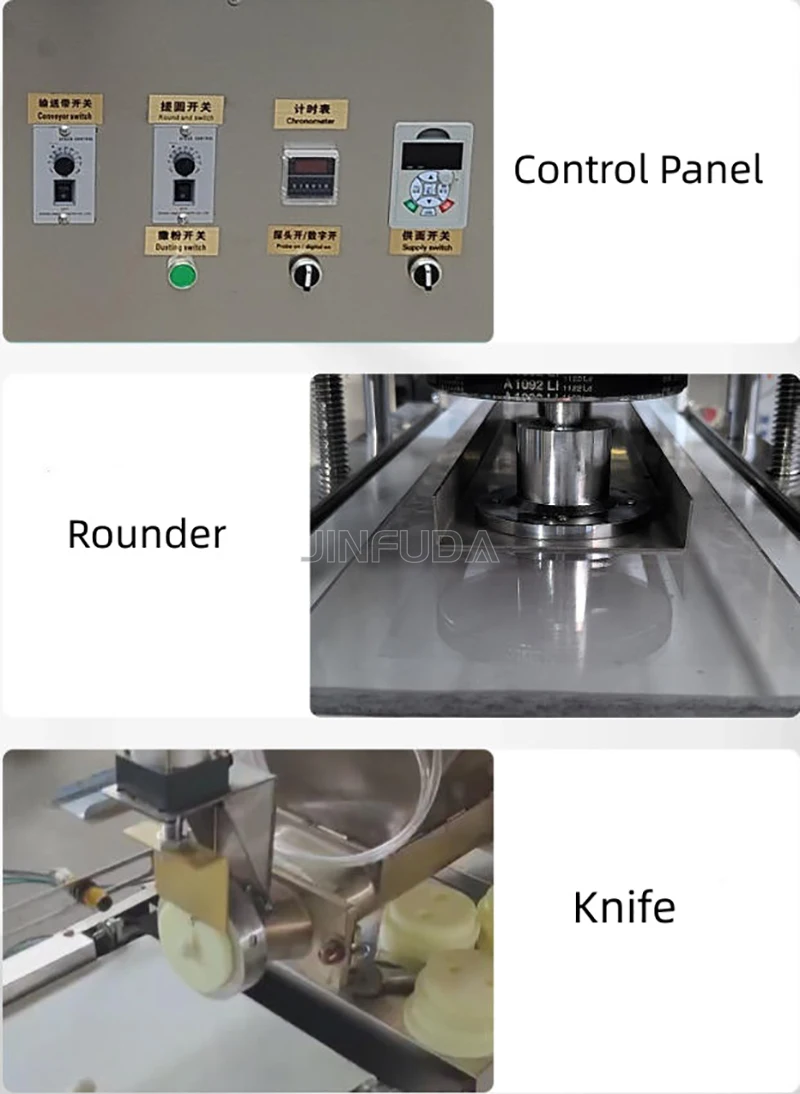 Commercial Automatic Dough Divider And Rounder Machine High Efficiency Pizza Dough Processor 220V 2100W New view 5