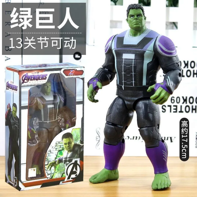 Marvel spiderman hulk capitão américa homem de ferro anime figura de ação coleção modelo articulações móveis brinquedo das crianças presente natal