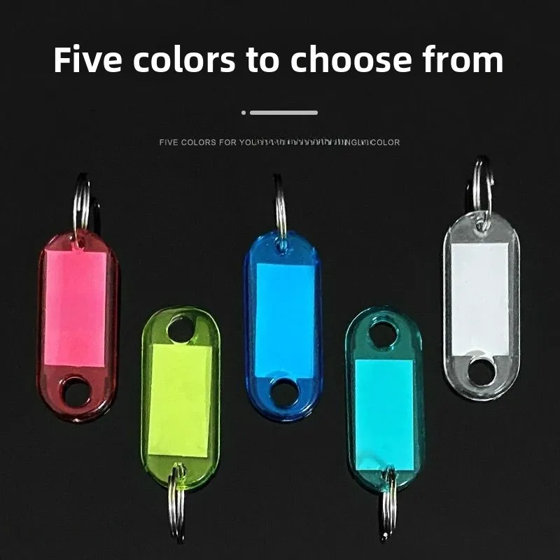 Waterproof Hotel Key Tag Board Key Holder Ring Storage Name Label Sticker Identifier Number Marker for Keys by Baacho