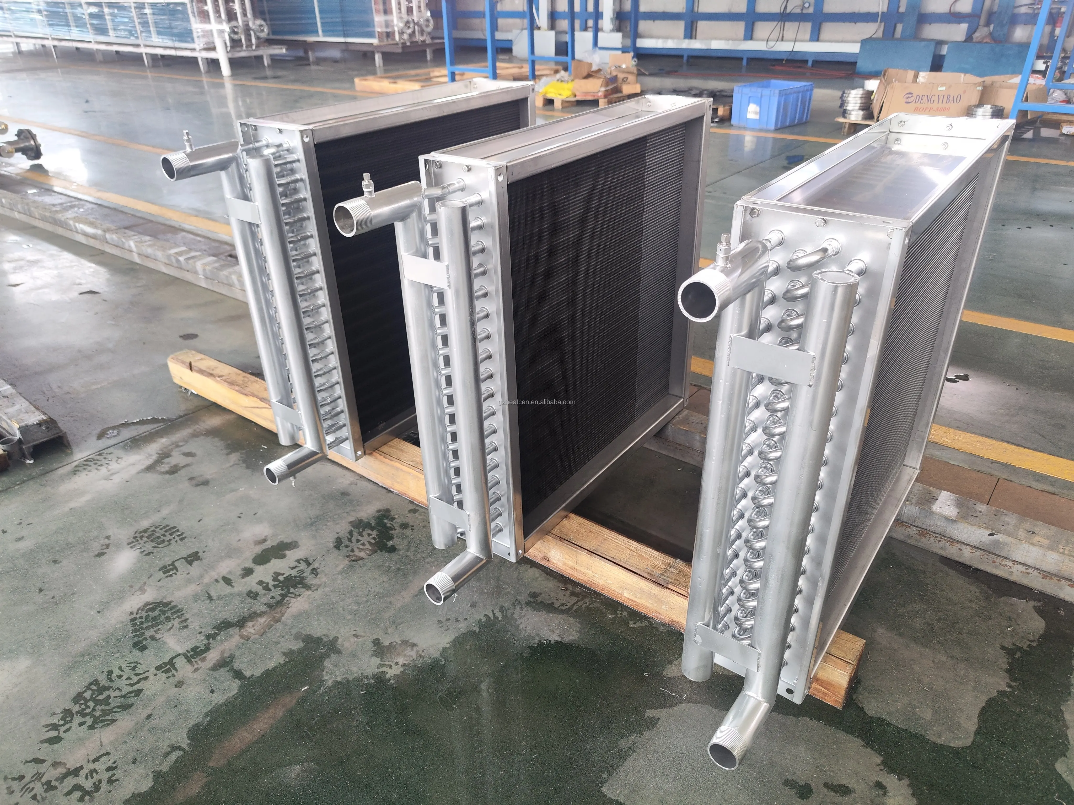 High-Efficiency Copper Tube Fin Heat Exchanger For Commercial A/C & Industrial Refrigeration Durable Performance