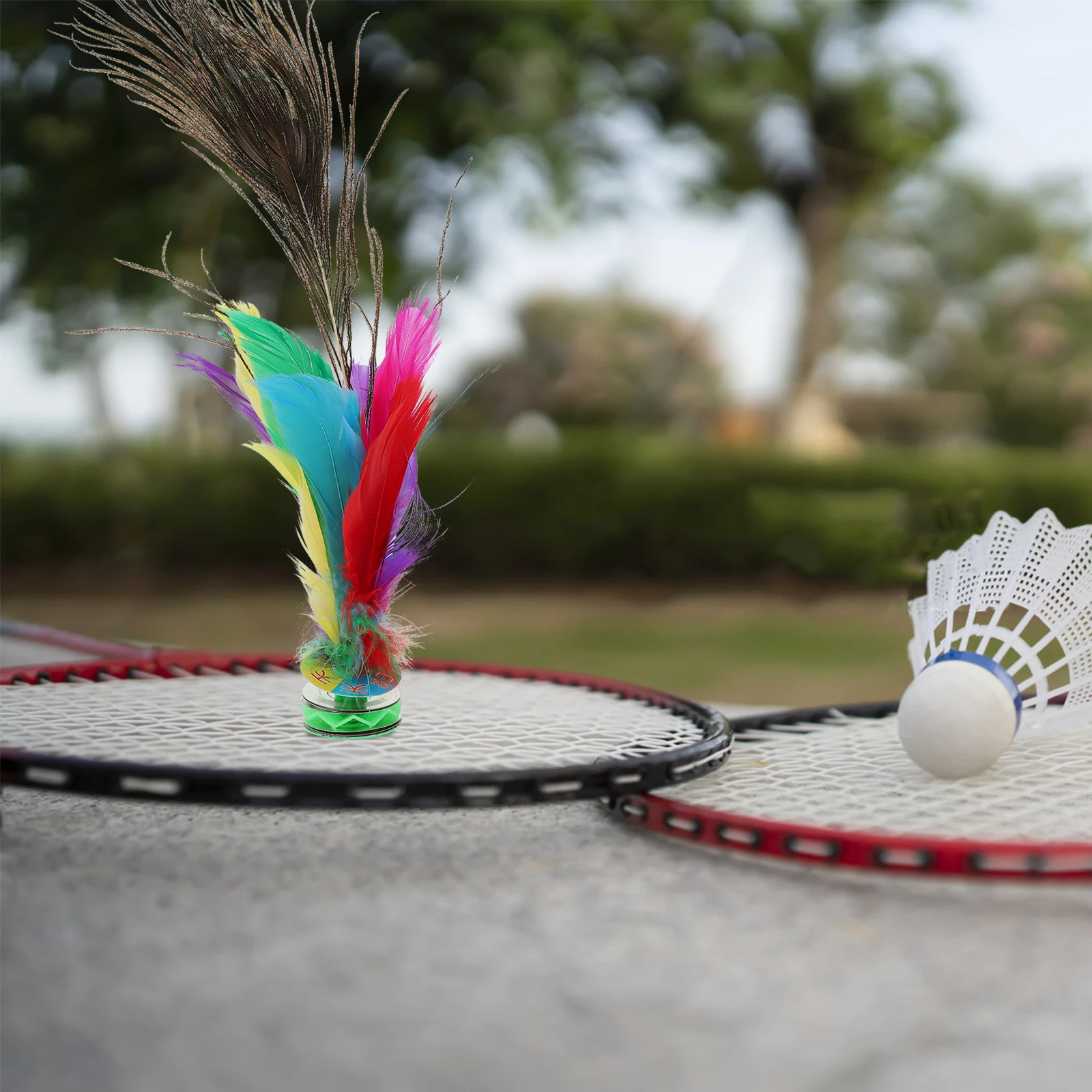 4 Pcs Shuttlecock Lightweight Jianzi Kids Toys Sports Large Game Iron Exercise Outdoor Attractive