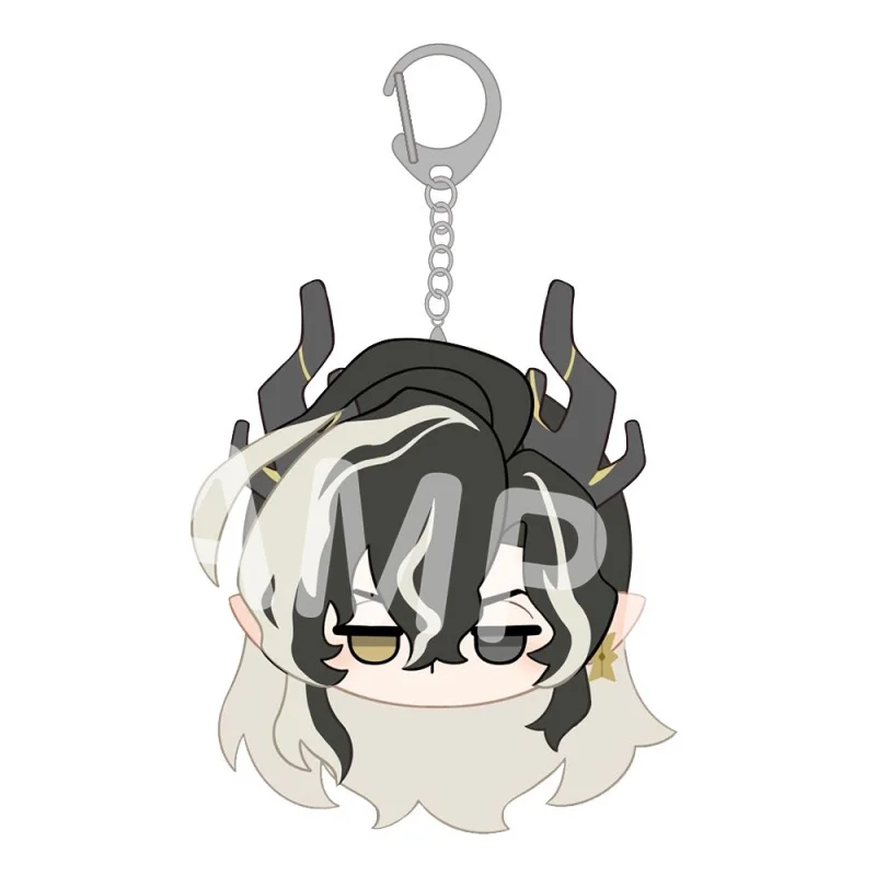Destroy It All And Love Me In Hell 6cm Wang Chong Yue Acrylic Key Chains Bag Decorations Character Merchandise Festivals Gifts