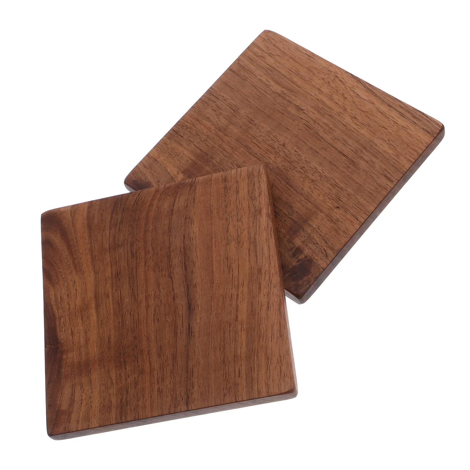 

2pcs Thickened Plank Unfinished Black Walnut Diy Carving Craft Blank Natural Woodworking Material For Engraving Projects Wood