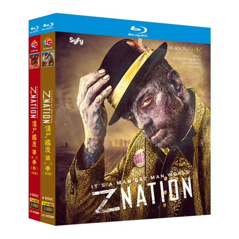 

Z Nation Season 1-5 Blu-ray Disc