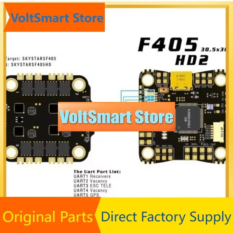 VoltSSkyStars F4 Flight Controller F405 HD4 55A 60A 50A Stack KO50 KO55 KO60 ESC For Drone Racing FPV Quadcopter