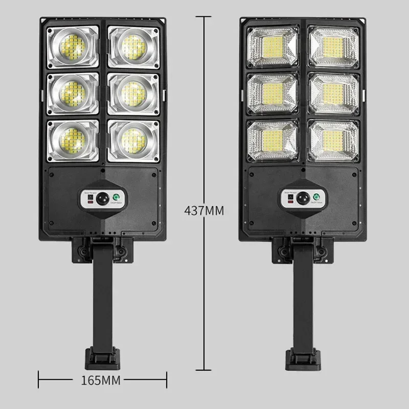 Luz Solar LED impermeable para exteriores, farola de pared con Sensor de movimiento, iluminación de jardín y patio