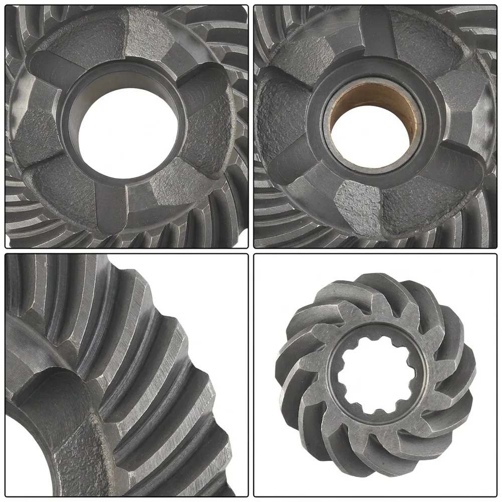 3PCS Gear Kit 63V-45551-00 6E7-45560-01 6E7-45571-00 Forward Reverse Pinion Set For Outboard Motor 15HP 20HP Replacement Parts