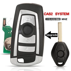 jingyuqin Upgrade Modified Remote Key For BMW CAS X3 X5 Z3 Z4 Z8 3/5/6/7 E63 E60 Series Keyless Entry Transmitter CAS2 System