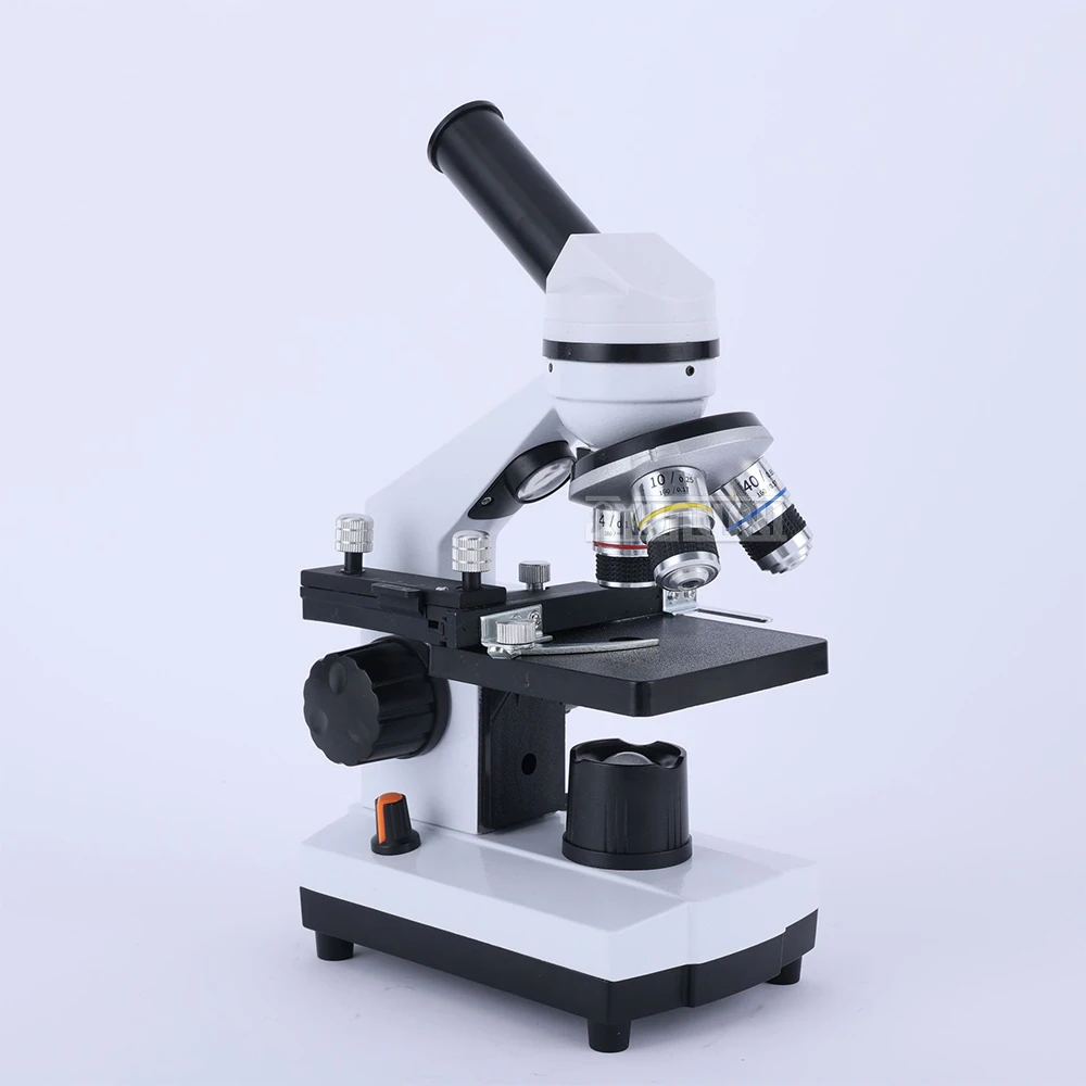 

640X-1600X Monocular Children's Microscope Student Professional Electronic Biology Microscope Cell Detector Microscope