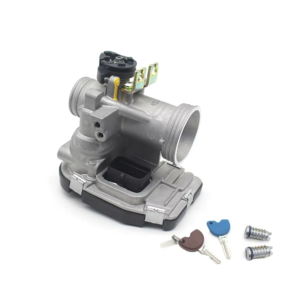 Pokhaomin Motocyklowa Obudowa Przepustnicy ECU CM227201 z Zestawem Kluczy do GTS GTV 250 300, 34-pinowe Złącze