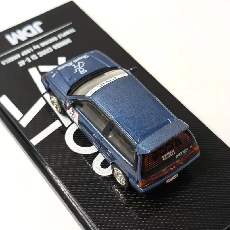 JDM1: 64 schaal CIVIC SiE-AT simulatie automodel statische collectie versierd vakantiegeschenken speelgoed