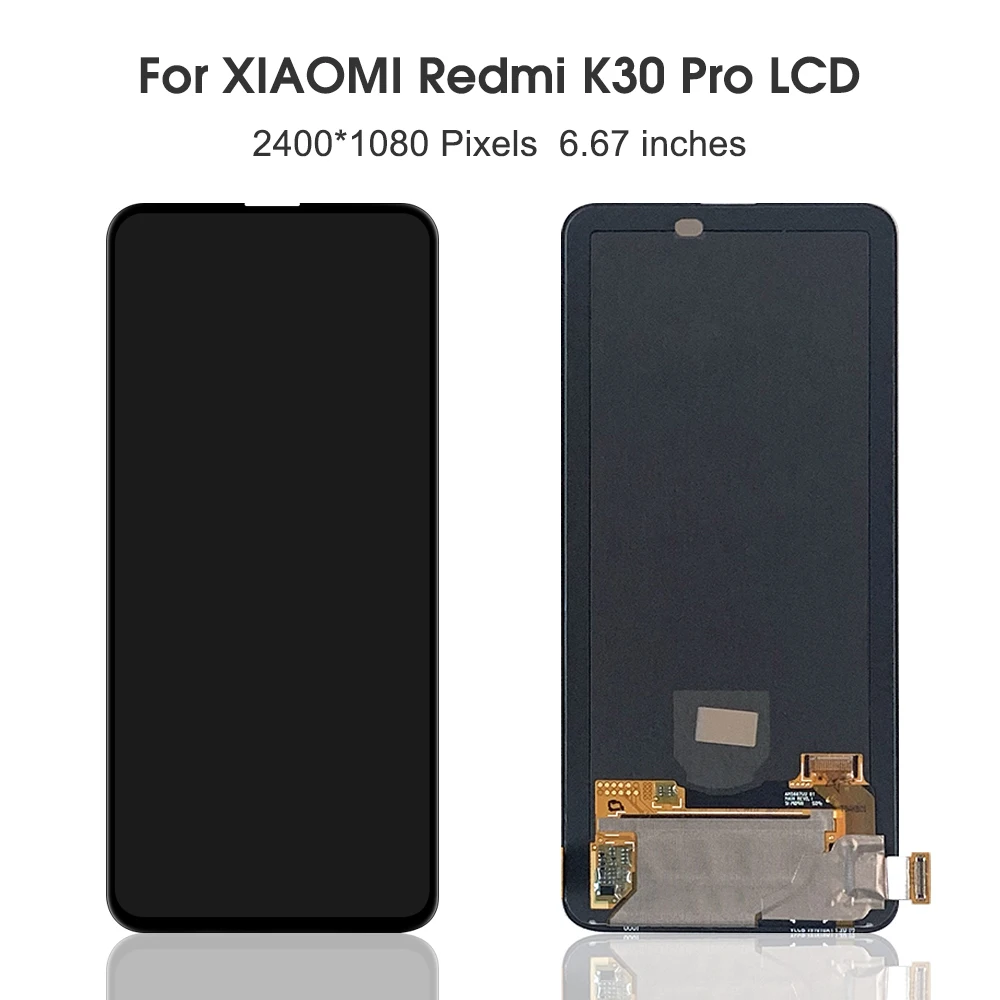 For Xiaomi Redmi K30 Pro 6.67\'\'For  Poco F2 Pro M2004J11 LCD Display Touch Screen Digitizer Assembly Replacement