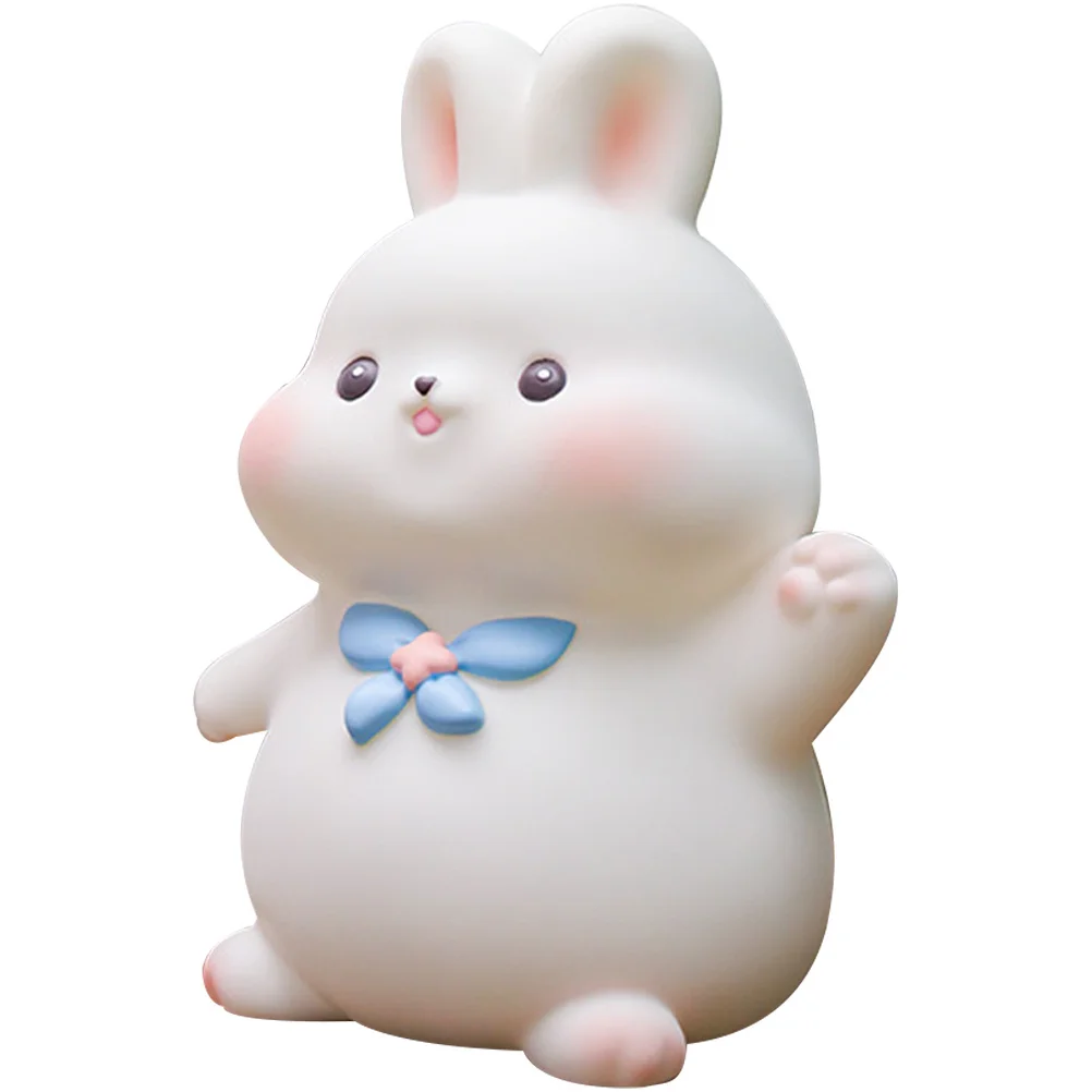 

Rabbit Vinyl Piggy Bank Kids Coin Saving Jar Bunny Money Box Durable Cute Gift Piggy Bank Vinyl Coin Banks Money Saving Box