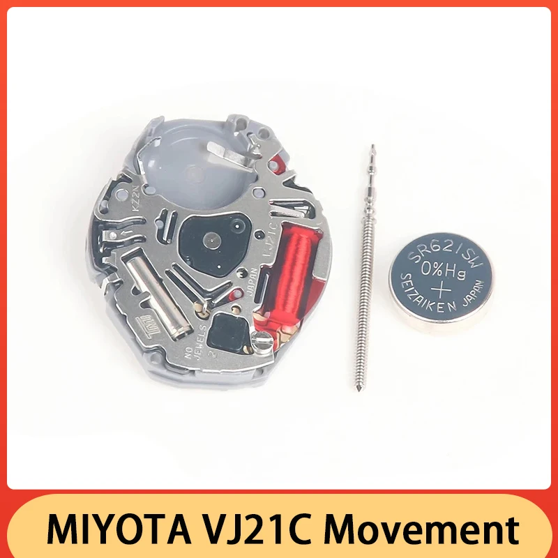 New Original Japan TMI VJ21 Movement VJ21C Quartz Movement 3 Hands Watch Movement Parts Parts Stable Quality