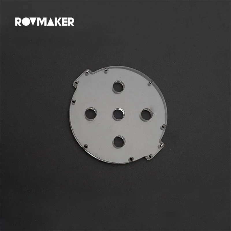 ROVMAKER Acrylic Sealed Cabin Cover Board Underwater Robot Hatch Parts for ROV Subsea End Cap