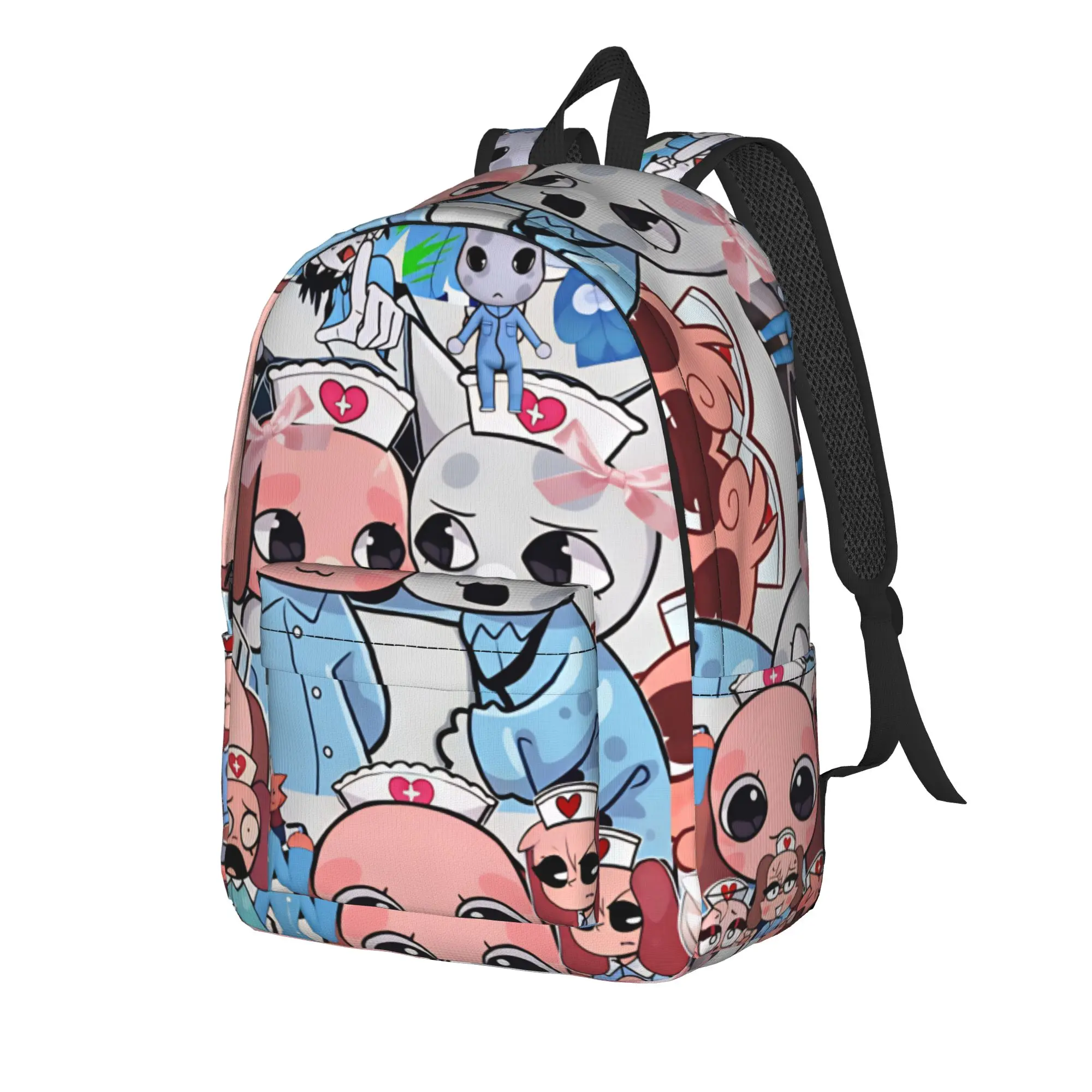 Animal Hospital Anomaly Backpack  College Backpacks Student Unisex Kawaii School Bags Colorful Big Rucksack