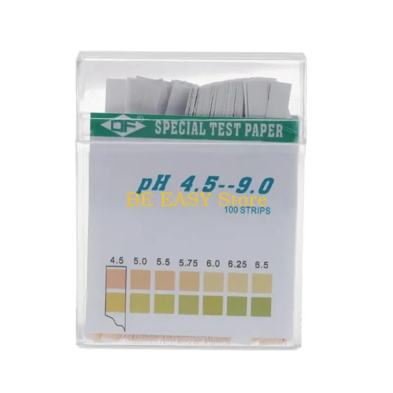 E28F 100 Strip 4.5-9 Alkaline Acid Paper Water Saliva Litmus Testing