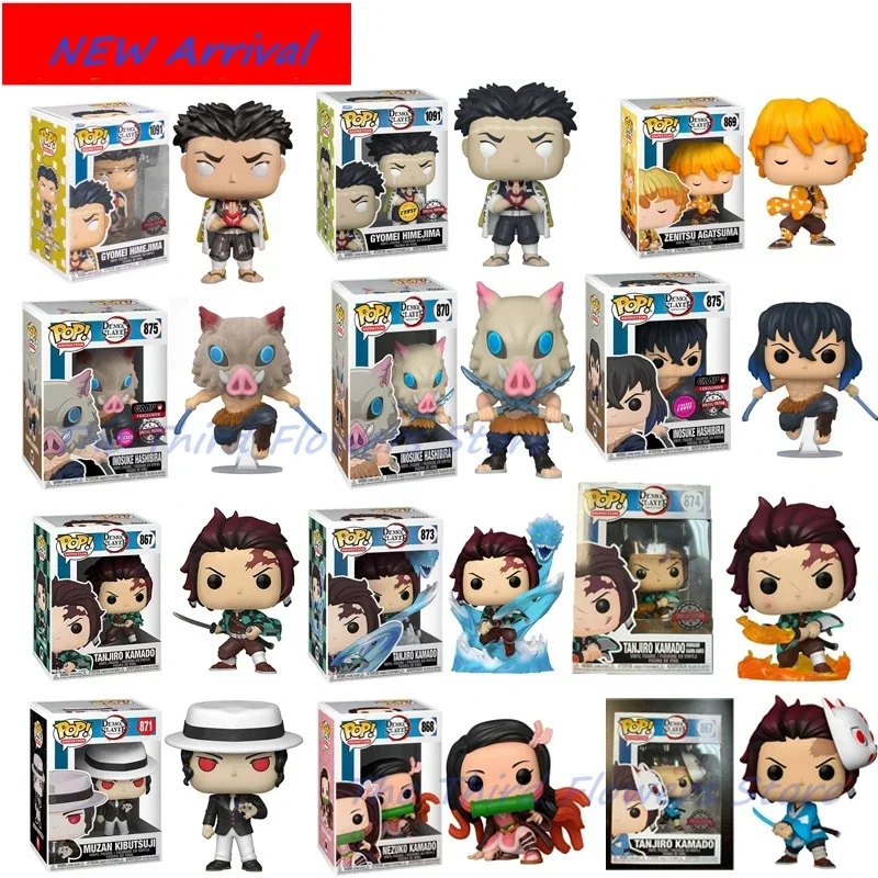 Funko-Figurines d'action POP Demon Slayer, jouets à thème, collection complète, édition limitée, modèle, cadeau pour enfants, nouveauté