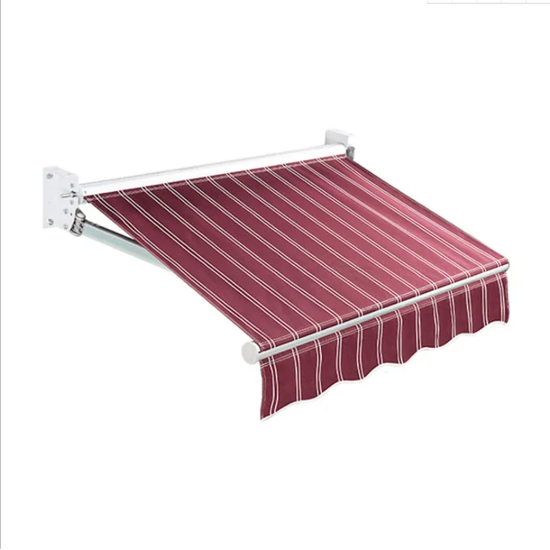 Customized size folding awning outdoor sunshade retractable awning