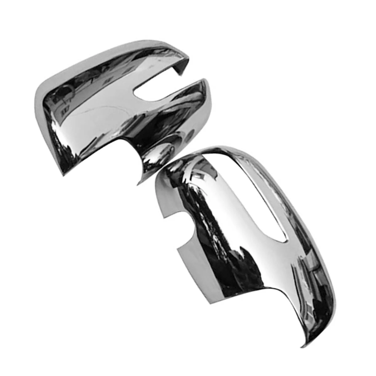 1Pair Car Rearview Mirror Cover Trim for Luxgen 7 SUV U7 2011-2017 Side Wing Mirror Chrome Decorative Protective