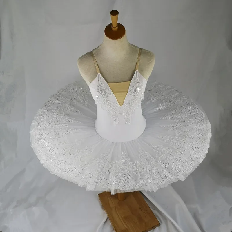 البجعة البيضاء المهنية الباليه توتو الطفل أطفال بنات راقصة الباليه زي المعاصرة حفلة أزياء رقص الباليه توتو الطفل الكبار