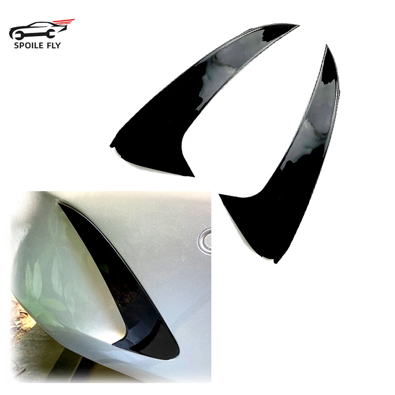 2014 To 2017 For Mercedes Benz CLS Class W218Car ABS Rear Bumper Splitter Spoiler Side Wing Lip Air Knife Cover By ABS