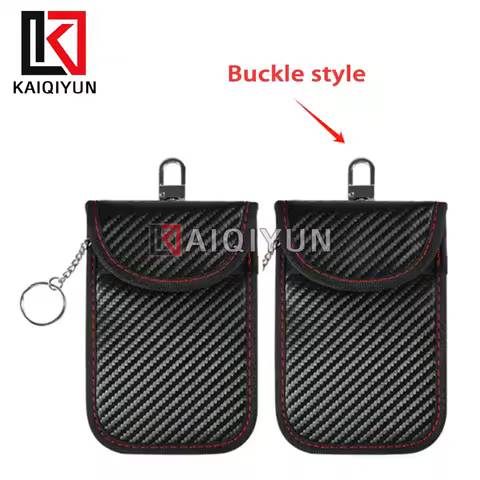 1Pair For Car Security Anti-Theft Anti-Hacking For Key Guard Box Pouch for Car Keys Car Key Signal Blocker Pouch High End