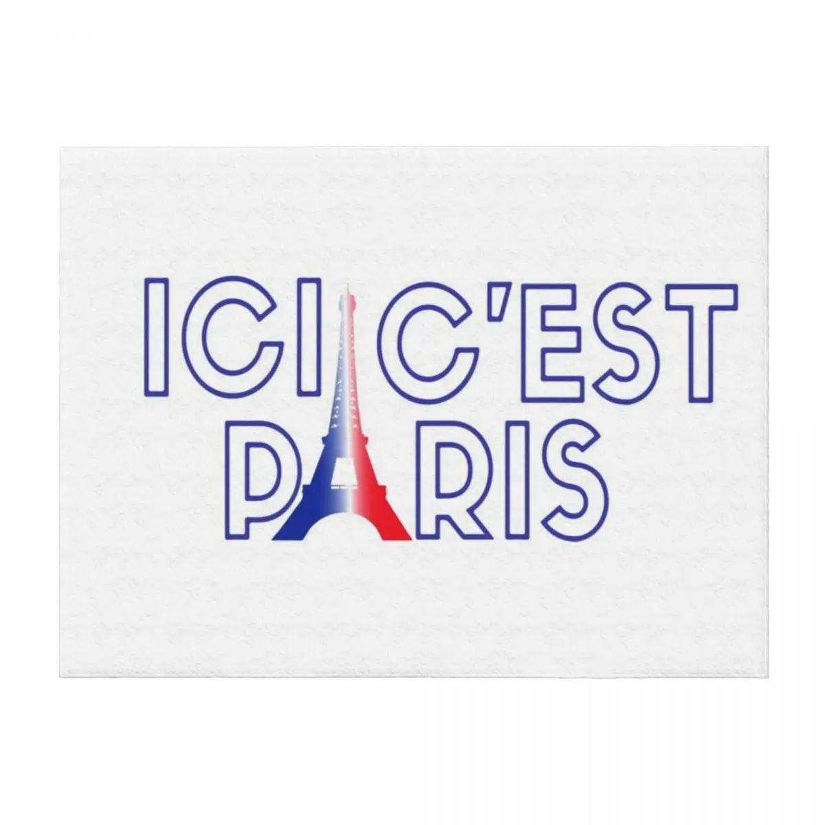 

This Is Paris Ici C'est Paris Throw Blanket for babies blankets ands cosplay anime Flannels Blankets