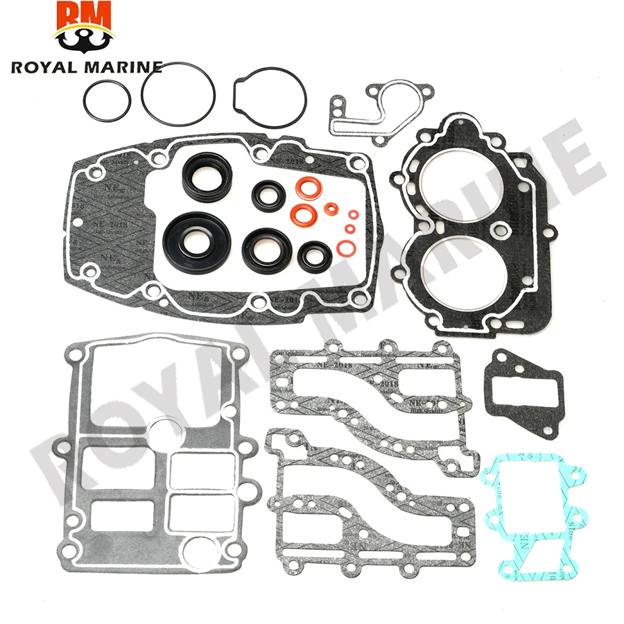 

682-W0001-03 Gasket Kit 682-W0001 For Yamaha Outboard Motor 2T 15HP 15C Old Model boat engine parts