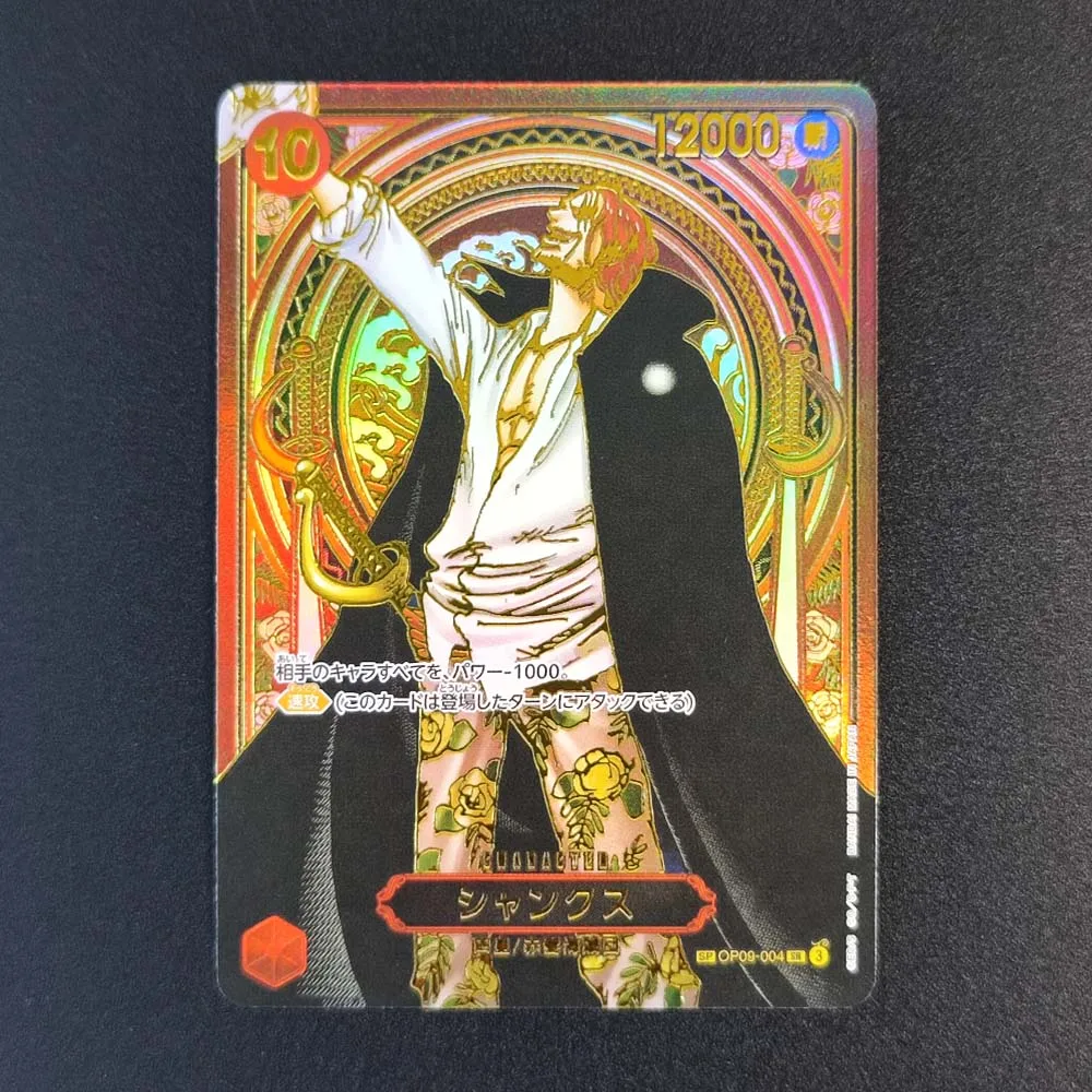 2025 OPCG One Piece Collezione Anime giapponese Carta Monkey D. Rufy Shanks Gol.D.Roger Marshall.D.Teach Carte da gioco classiche Regalo