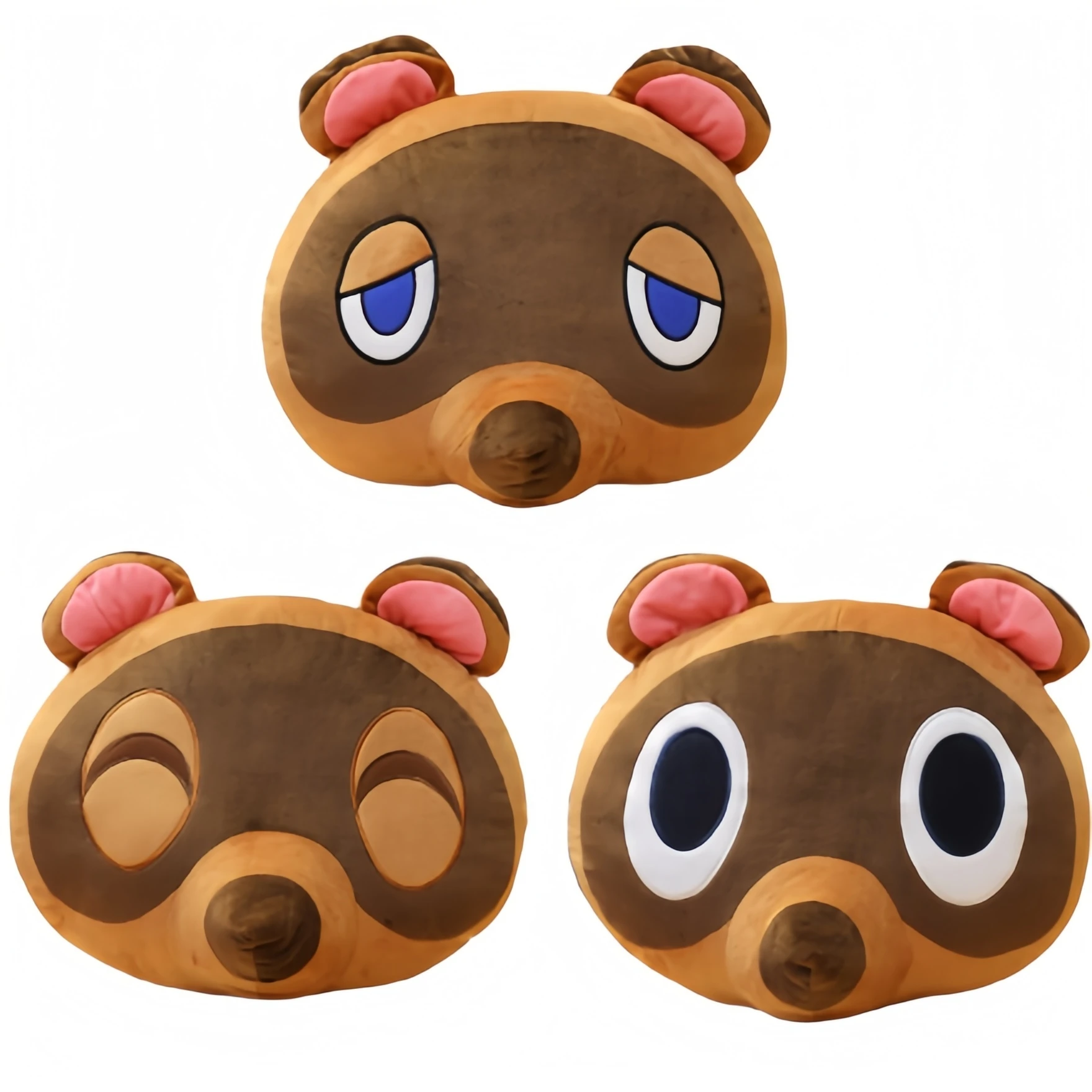 Almohada de felpa Animal Crossing Doubutsu No Mori Cofa, cojín Tom Nook Timmy Tommy Foxes, muñeco de peluche de Anime, regalos de navidad