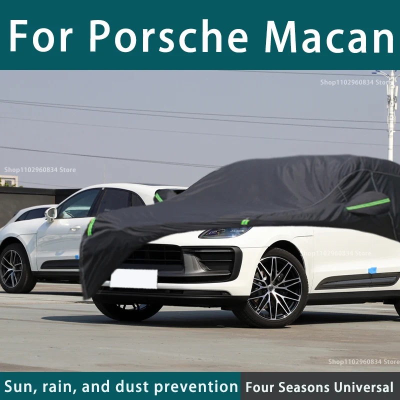 

Full car cover dust-proof outdoor indoor UV protection sun protection and scratch resistance For Porsche Macan Car umbrella