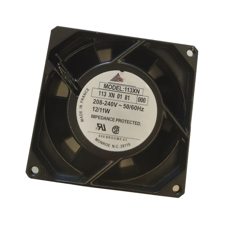 92x92x38มม. 113XN 0181000     พัดลมระบายความร้อน AC 208-240V 12/11W 92 มม