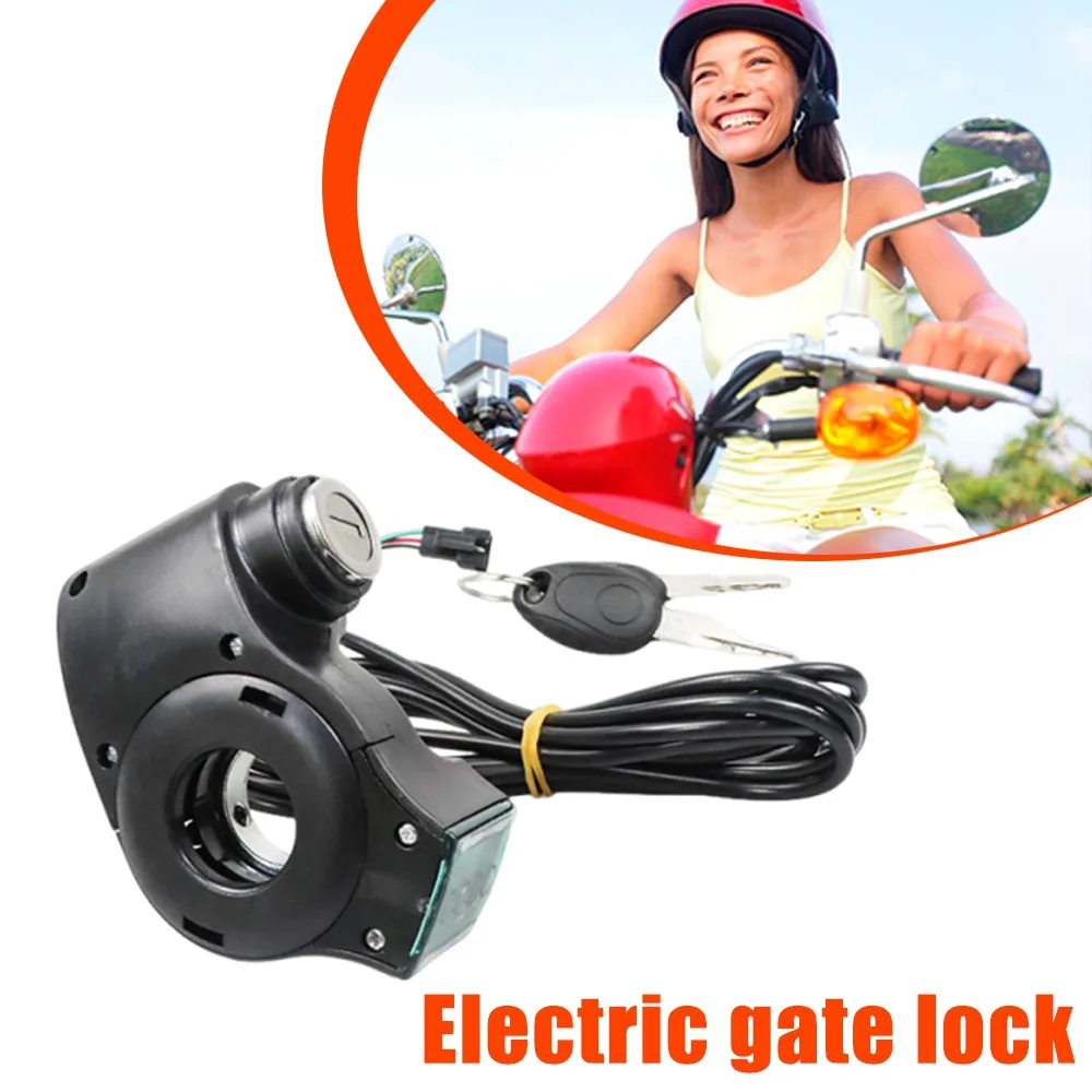 

Electric Scooter Power Switch Lock Ignition Key Start Switch Digital Display Switch Assembly Suitable For 10-inch KUGOO Scooters
