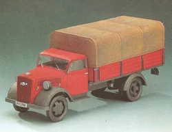 1:24 Scale WW2 Germany Opel Blitz Truck Handcraft Paper Model Kit Handmade Toy Puzzles