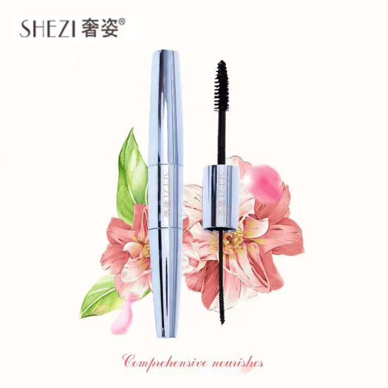 Shezi – Mascara à Double tête, Extension de cils noirs, épais, bouclés, maquillage de beauté, longue tenue, étanche