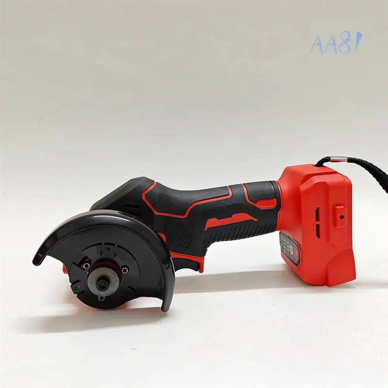 

AA81-For 18V Battery - 3 Inch Mini Cordless Angle Grinder With Polishing And Cutting Capabilities